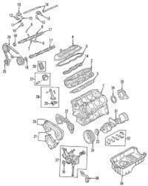 Genuine Nissan OEM Frontier Xterra Sprocket Crankshaft Timing Gear 13021-0W000