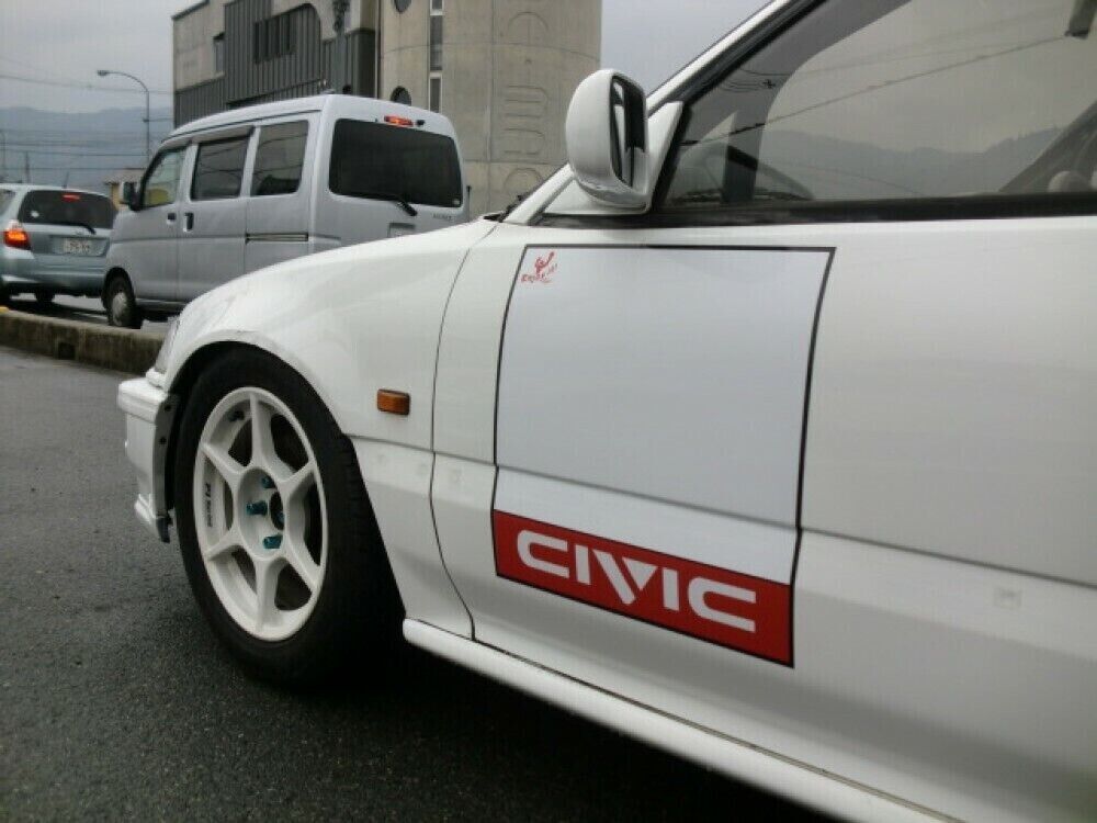 Honda Side Door Sticker Decal Civic EK9 EK4 EF9 EG6 Left and Right set JDM