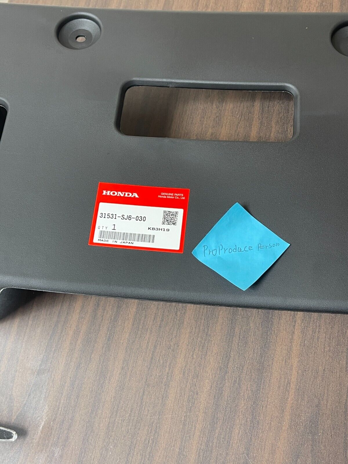 Honda Genuine 31531-SJ6-030 Acty HA3 HA4 Battery Cover Car Parts Japan New