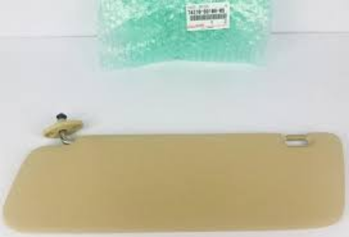 Genuine TOYOTA OEM Pickup Truck Sunvisor Tan Beige LH & RH Set 74310-89109-05 x2