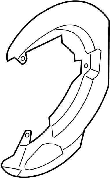 Genuine Mazda OEM COVER(L), DUST MAZDA3 2008/12 - MAZDA5 2007/09 - BBM2-33-270