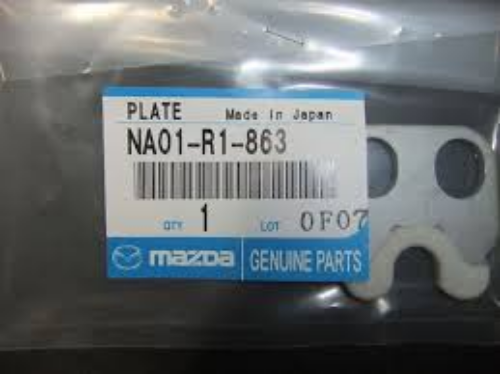 Genuine Mazda OEM 1991-2005 Miata Detachable Hard Top Lock Plate NA01-R1-863