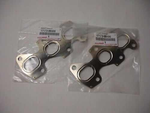 TOYOTA OEM 1JZ-GTE NON VVTI EXHAUST MANIFOLD GASKET TO HEAD 17173-88400 X 2