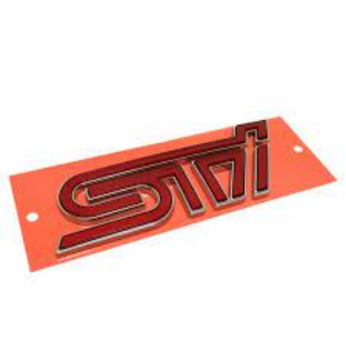 Genuine Suberu OEM Impreza WRX STi Rear Badge 2015-2018 STi 93079VA040