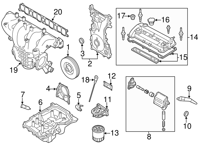 Genuine Mazda OEM 2006-2012 3 6 CX-7 Engine Intake Manifold Gasket L3K913111
