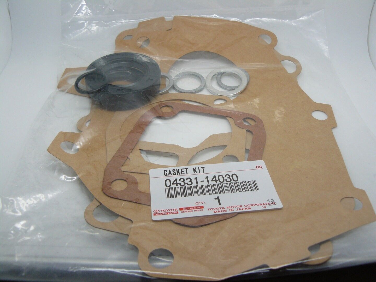Genuine Toyota OEM Corolla cp AE86 Manual Transmission Overhaul Gasket kit