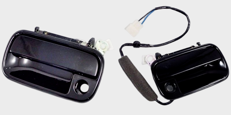 Genuine MAZDA OEM RX-7 FC3S Outer Black Door Handle Right & Left Set