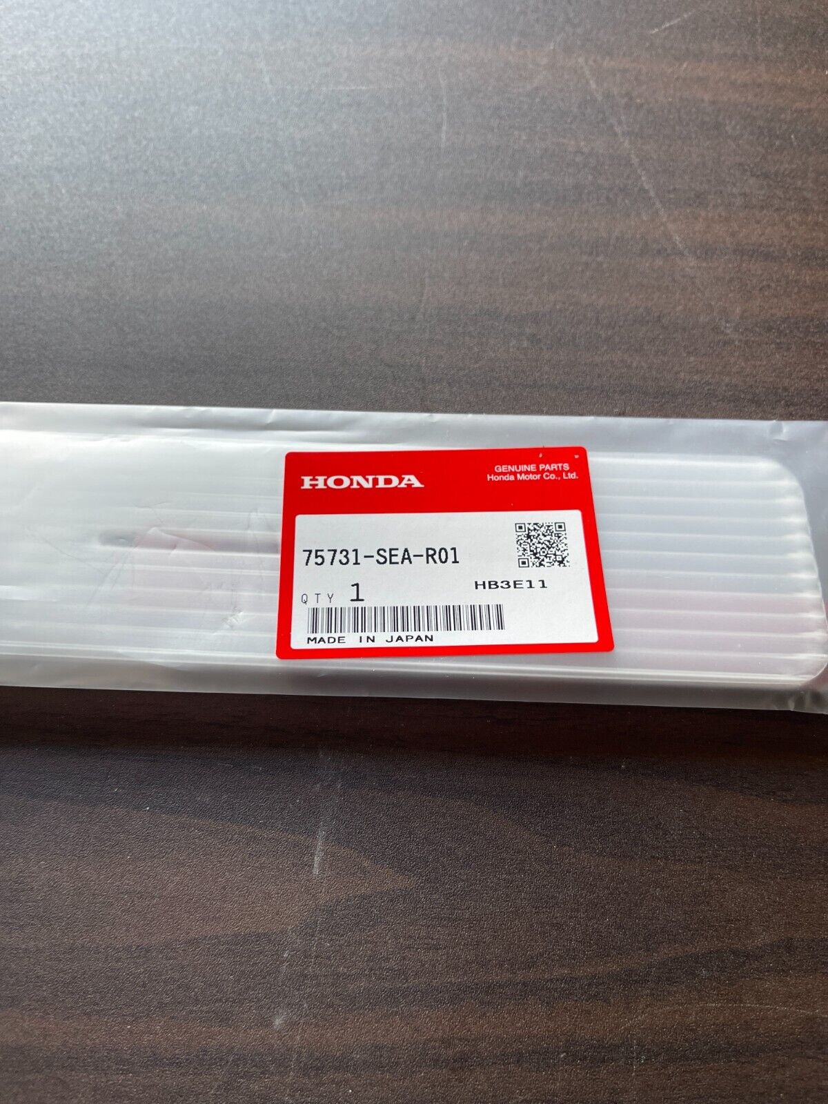 Genuine HONDA Euro R Emblem Acura TSX Accord CL7 OEM JDM CL8 CL9 EK9 EP3 DC5 NEW
