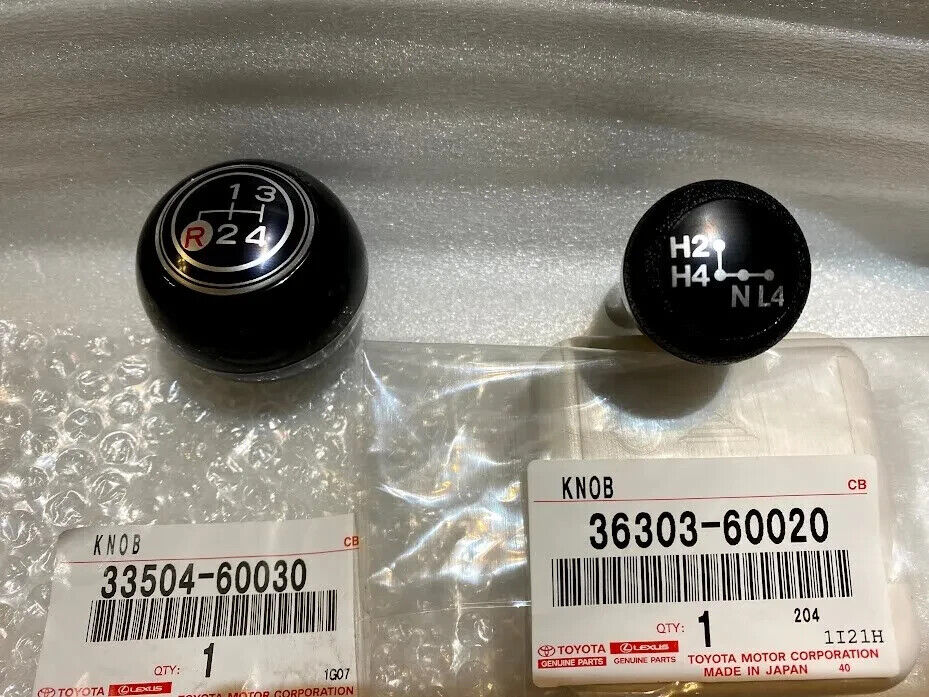 Toyota OEM Land Cruiser FJ40 BJ40 Shift Set Lever & Gear Selection Knob 1969-86