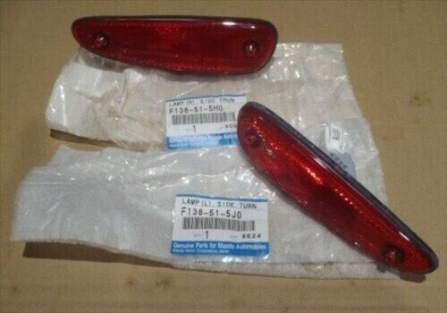 GENUINE Mazda OEM RX-7 FD3S Rear Side Marker Turn Light Lamp Lens Set