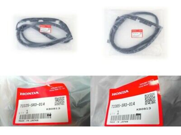 Genuine HONDA Front Door Sub Seal Rubber CIVIC 1992-1995 EG6 EG4 EJ1 RH & LH