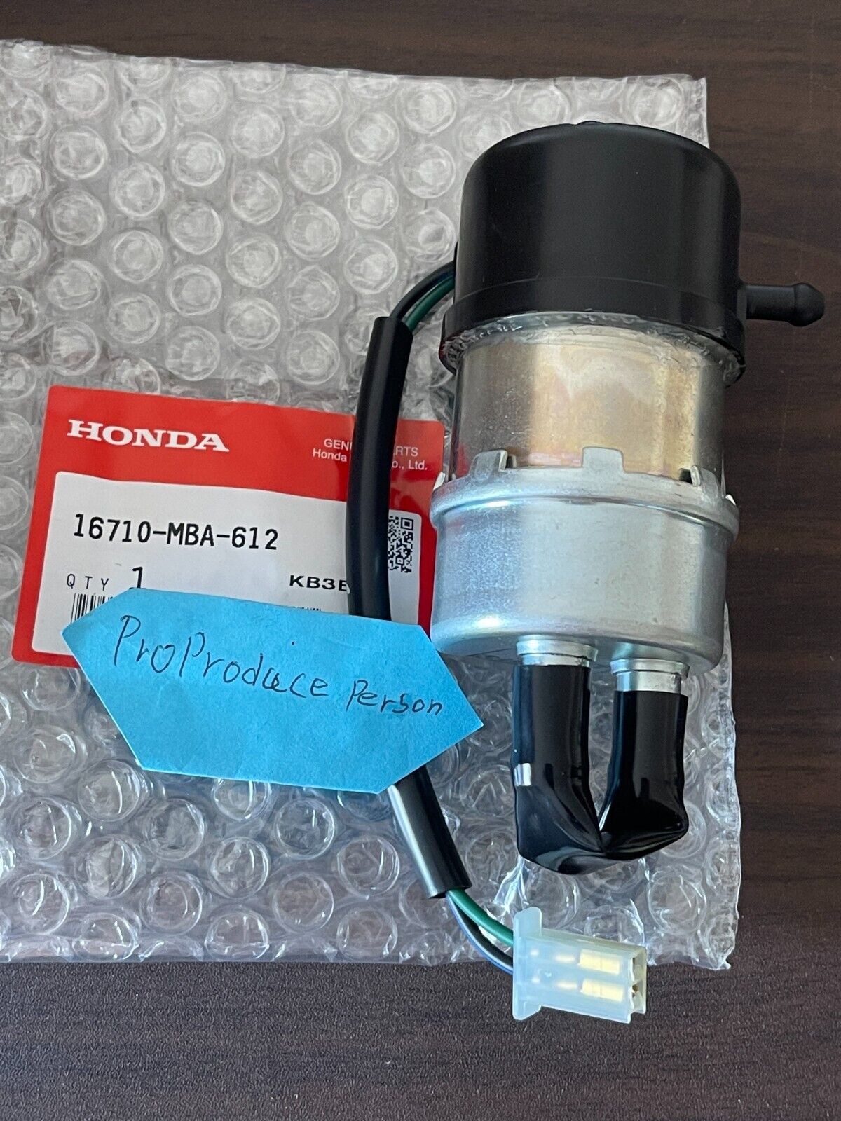 Genuine HONDA 16710-MBA-612 Fuel Pump For Shadow750 VT750C CD CD2 CDA New Parts