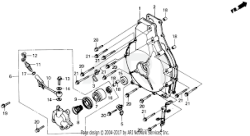 GENUINE HONDA OEM SLAVE CYLINDER 1988-2000 GOLDWING GL1500 22860-MN5-000