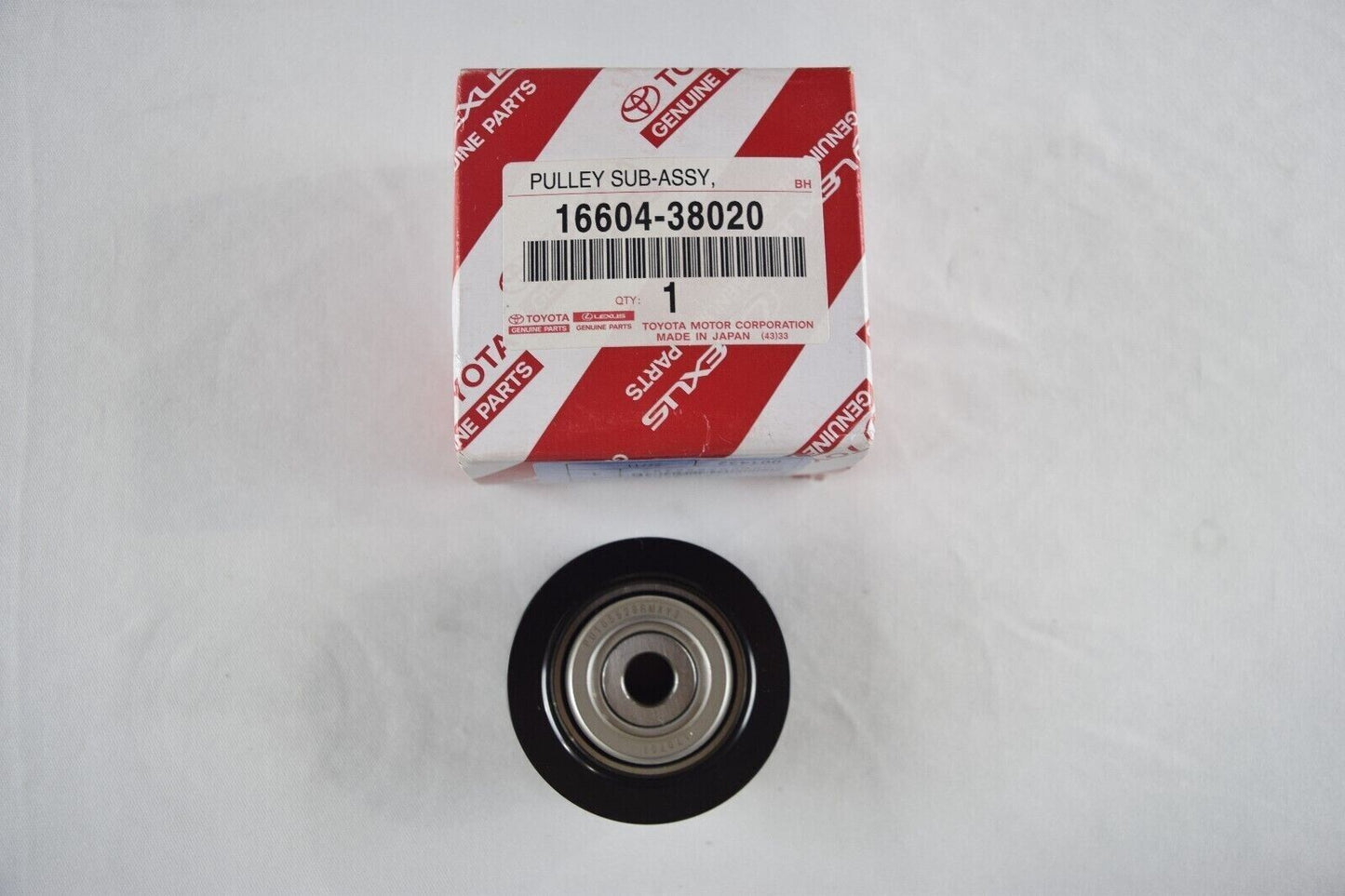 Toyota OEM LS460 GS460 IS F RC F Drive Belt Idler Pulley 16604-38020 F/S LEXUS