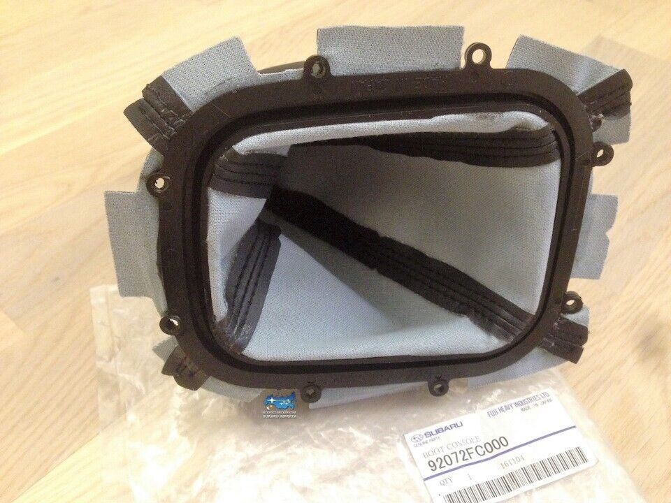 Genuine Subaru OEM 92072FC000 Impreza WRX GC8 Forester Black Leather Shift Boot