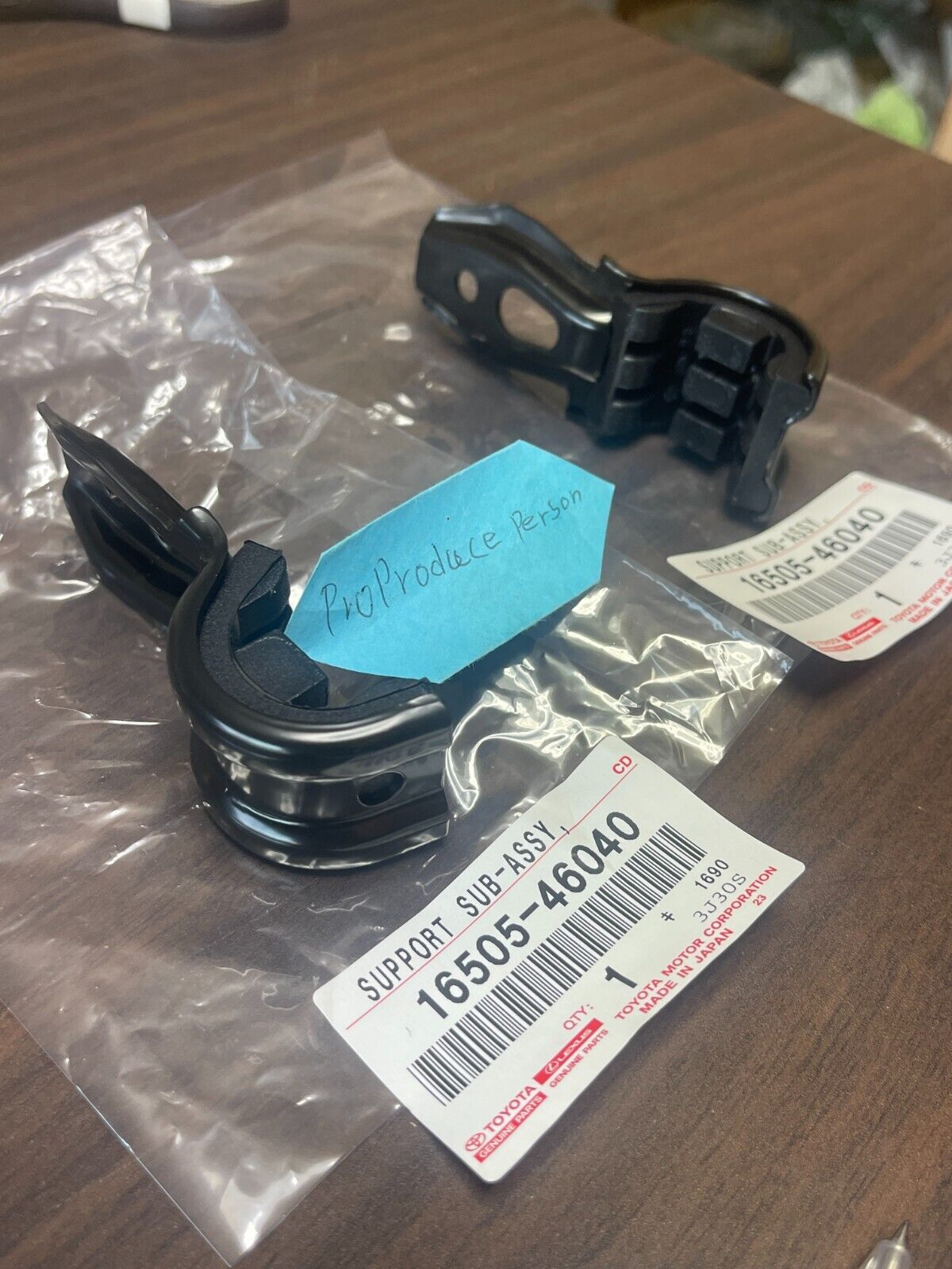 Toyota 1993-98 Supra JZA80 Radiator Upper Support Genuine JDM 16505-46040×2 Set