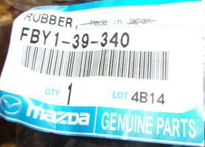 Genuine Mazda RX-7 1986-1992 Transmission Mount Pair FBY1-39-340 x2 OEM