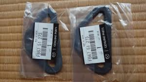 Mazda OEM 89-98 Roadster MX-5 Miata NA6 NA8 Licence Lamp Light Gasket Pair