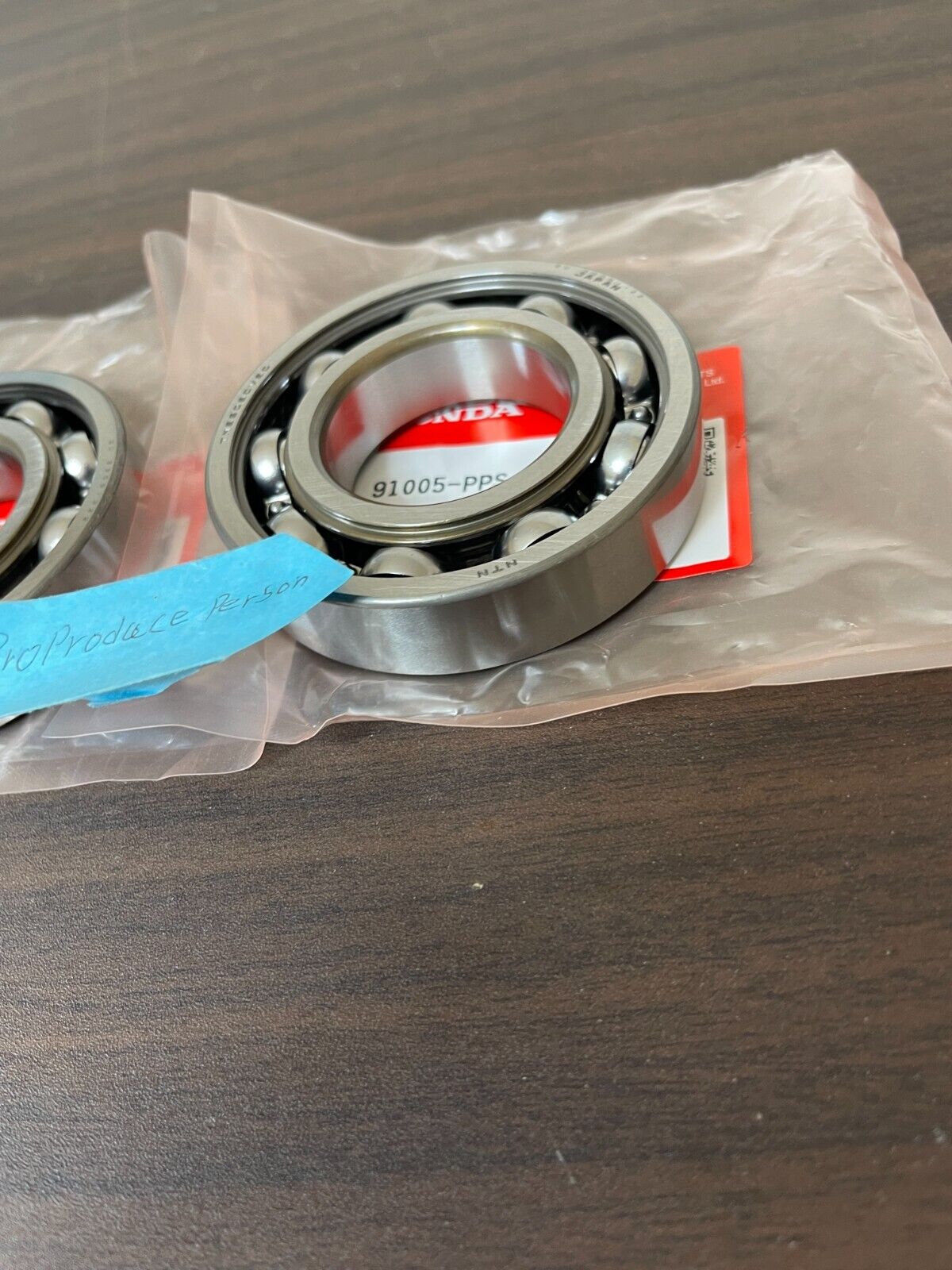 Genuine Honda Integra Type-R LSD Side bew Bearing Set 2 Pcs 91005-PPS-003 OEM