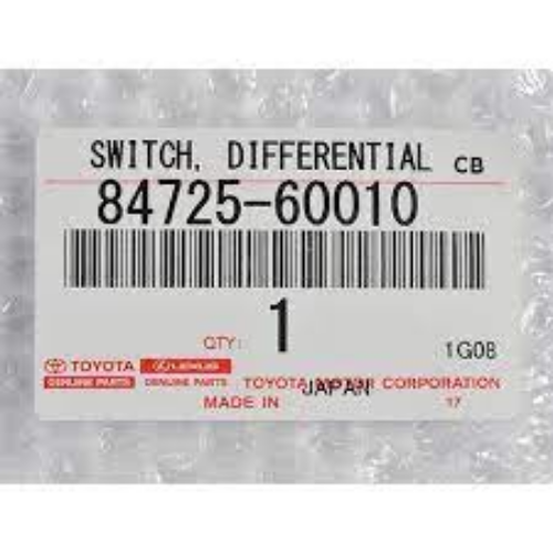 Genuine Toyota OEM Land Cruiser Switch Center Differential Lock Knob 84725-60010