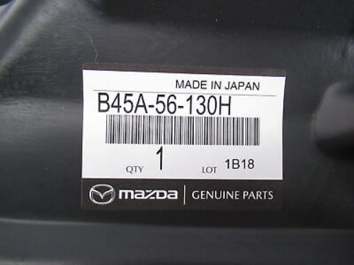 Mazda 3 Front Splash Shield Inner Fender Liner Panel Plastic SET PAIR For 14-18