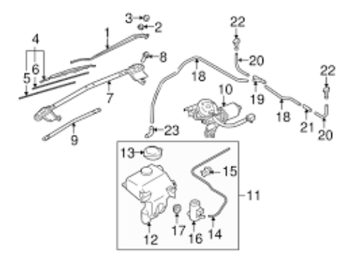 Genuine Mazda OEM 2006-2013 Miata Windshield Washer Tank Cap D350-67-483