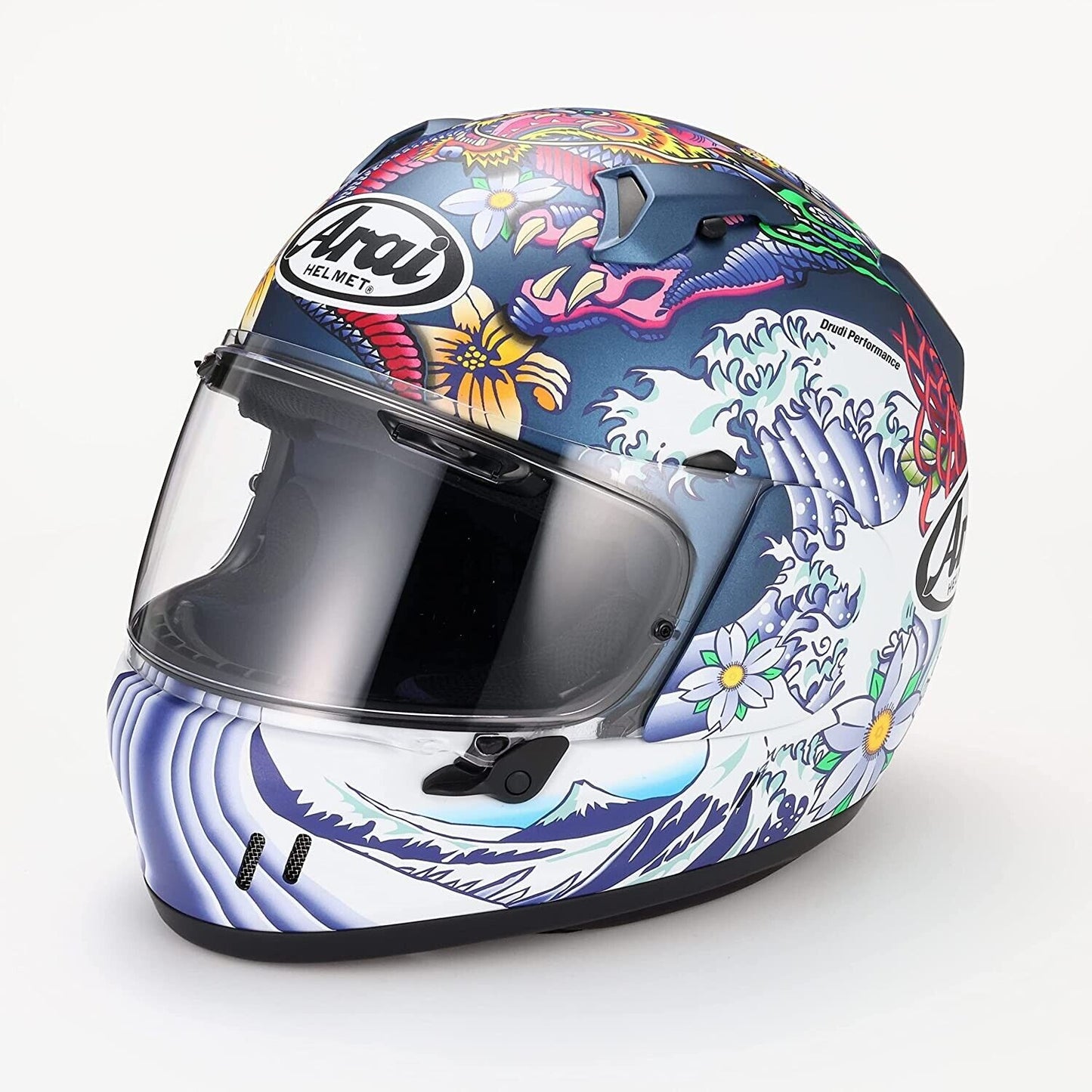 ORIENTAL Full face helmet Asian fit Arai XD DEFIANT-X RENEGADE-V MATTE BLUE