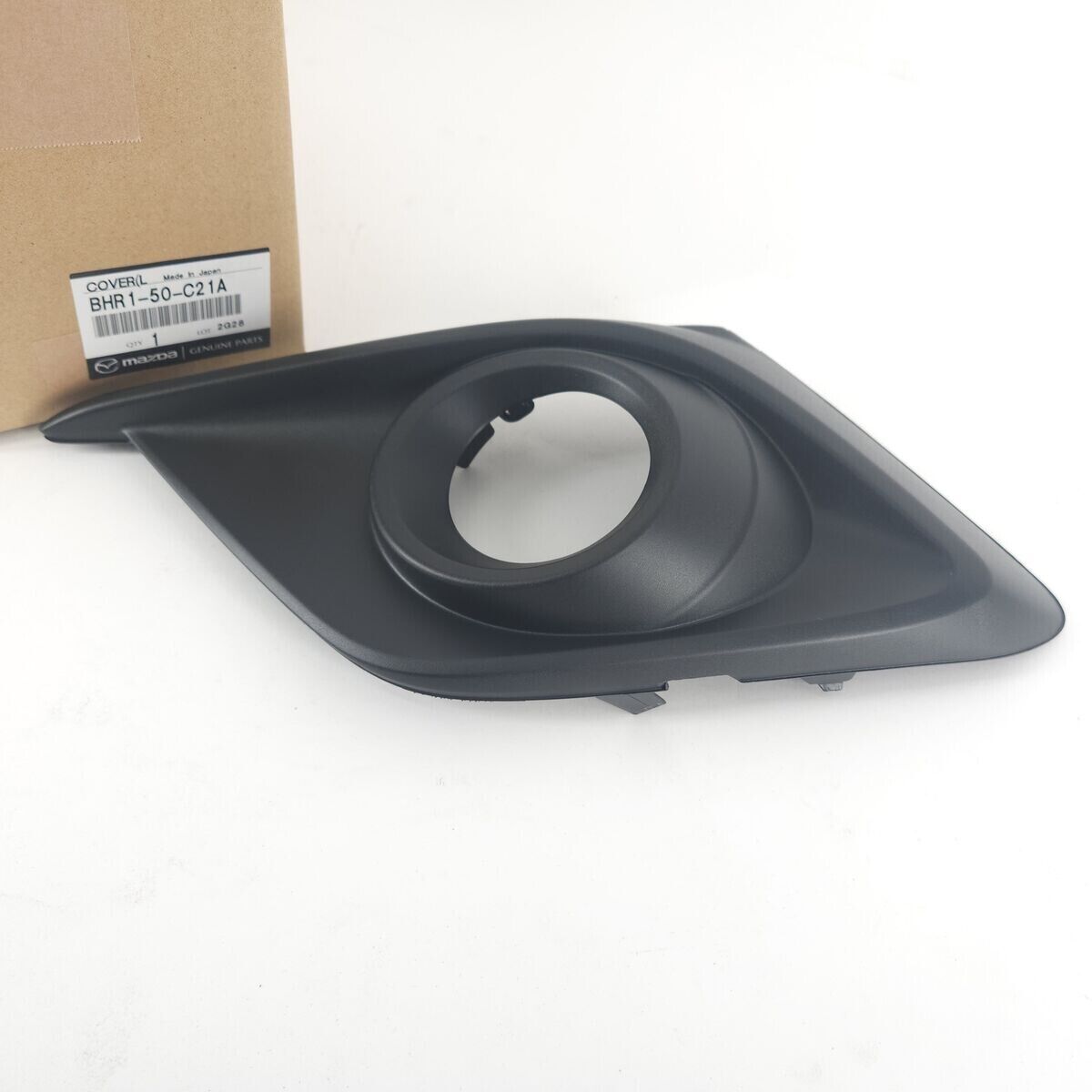 FITS BHR150C21A MAZDA 3 2014 2015 2016 FOG LAMP COVER W/ HOLE LEFT DRIVER
