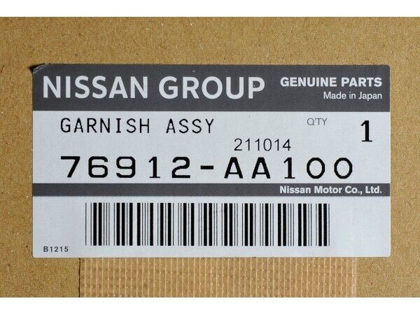 NISSAN GENUINE 76911-AA100 76912-AA Front A Pillar Garnish RL SET Trim Cover NEW