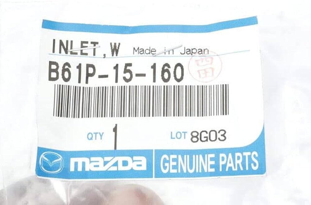Genuine Mazda OEM Water Pump Inlet Pipe Housing 1990-00 Miata B61P-15-160