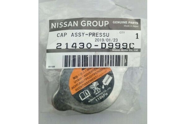 Genuine Nissan Pathfinder Murano Radiator Pressure Cap Assy Filler 21430D999C