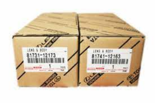 Genuine Toyota OEM Trueno AE86 Sprinter Turn Signal Lamp Lens LH RH Pair Set