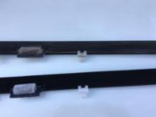 GENUINE NISSAN OEM SKYLINE R32 COUPE OUTSIDE DOOR BELT MOLDING SET BOTH SIDES