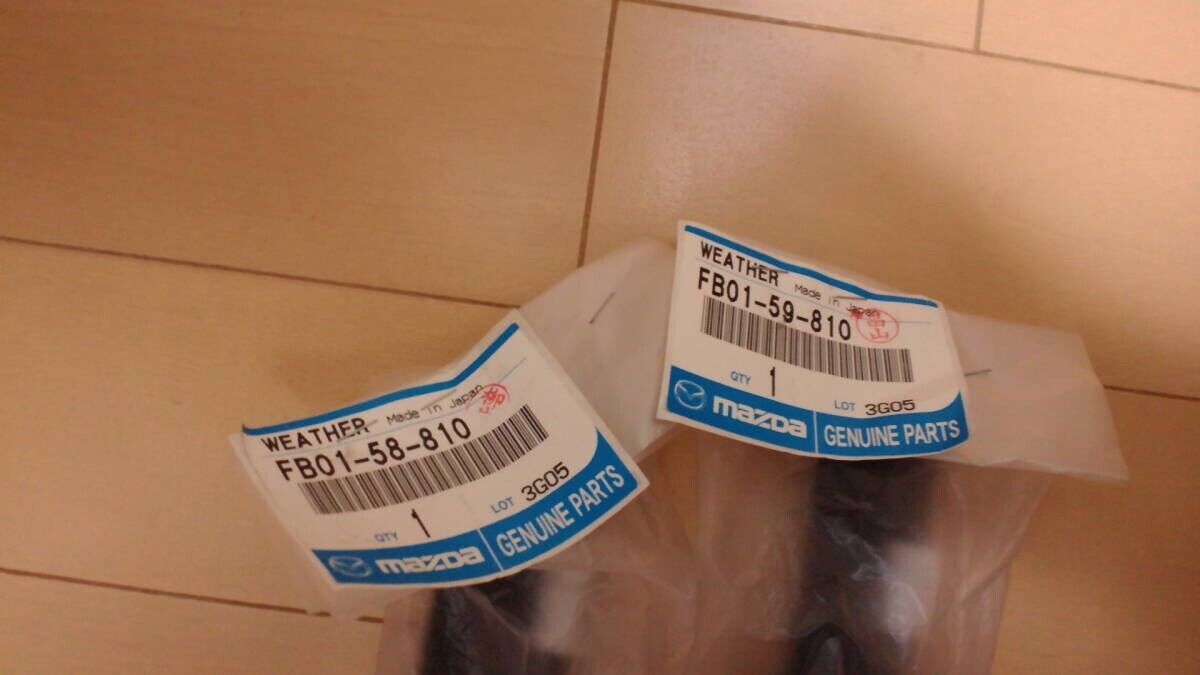 Mazda Genuine Rx7 Rx-7 FC3S Coupe Door Window Weatherstrip Trim Strip Seal New