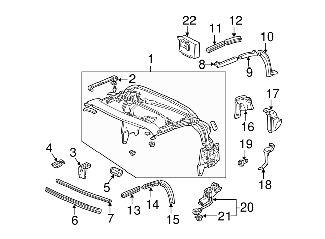 Genuine Honda OEM S2000 AP1 AP2 Hardtop Roof Lock Latch Handle Left Right Pairs