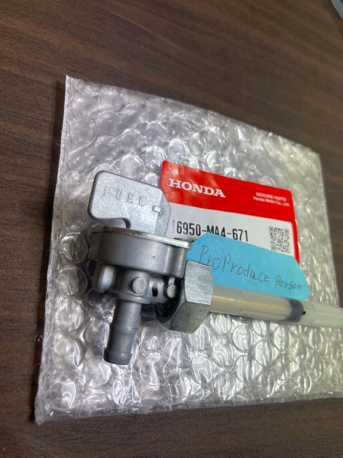 Genuine Honda Fuel Petcock CB750F CB750K CB900F VF700 VF750 Magna 16950-MA4-671