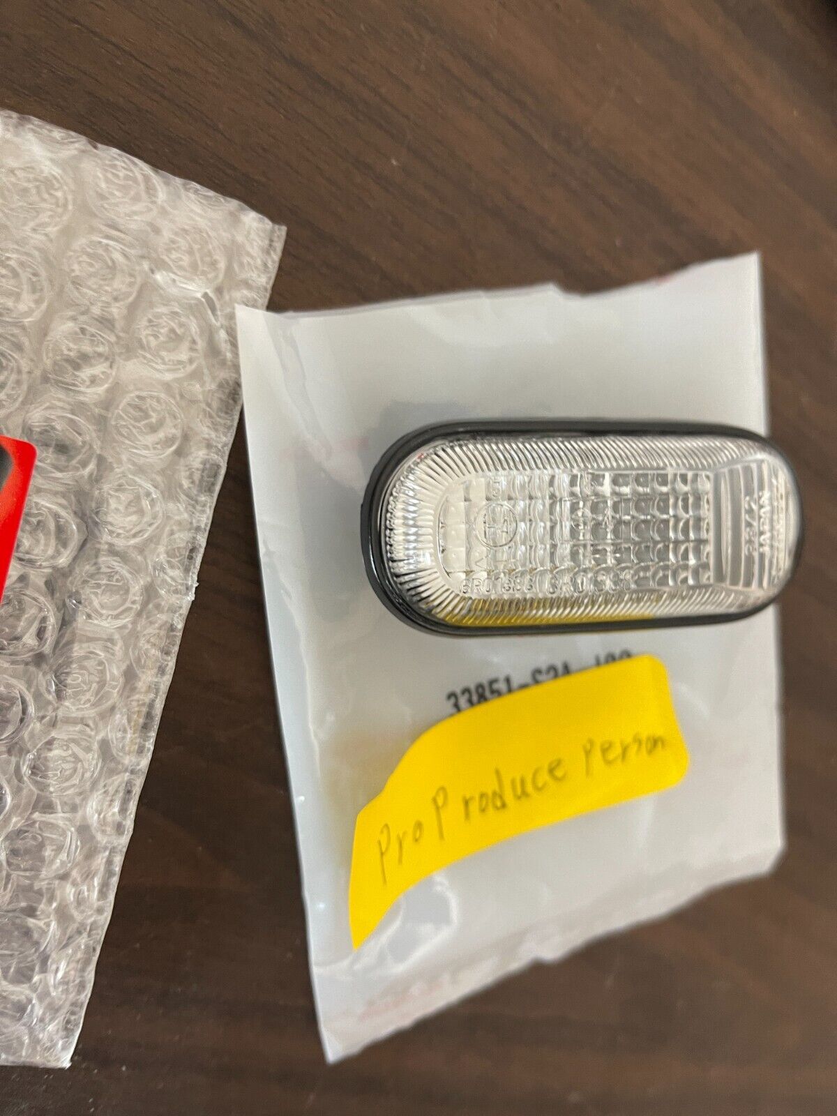 Honda Genuine Civic EG Integra DC2 Clear Side Turn Marker Lamp Light Set