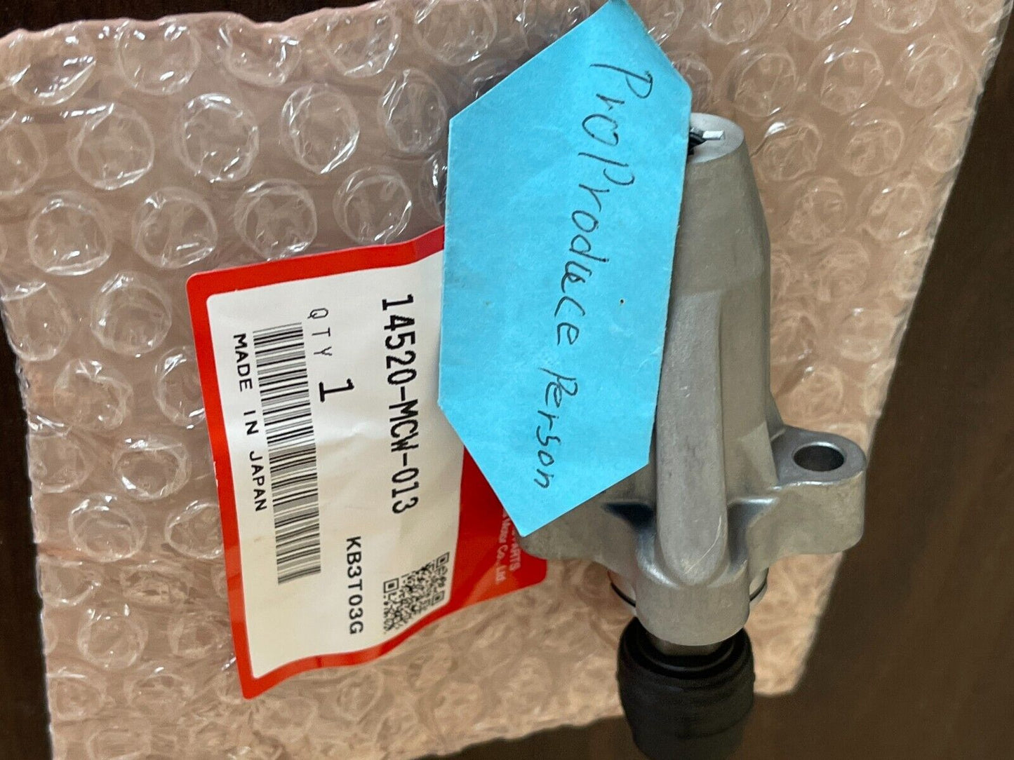 Genuine Honda Cam Chain Tensioner VFR800 VFR800X Crossrunner 14520-MCW-013 NEW