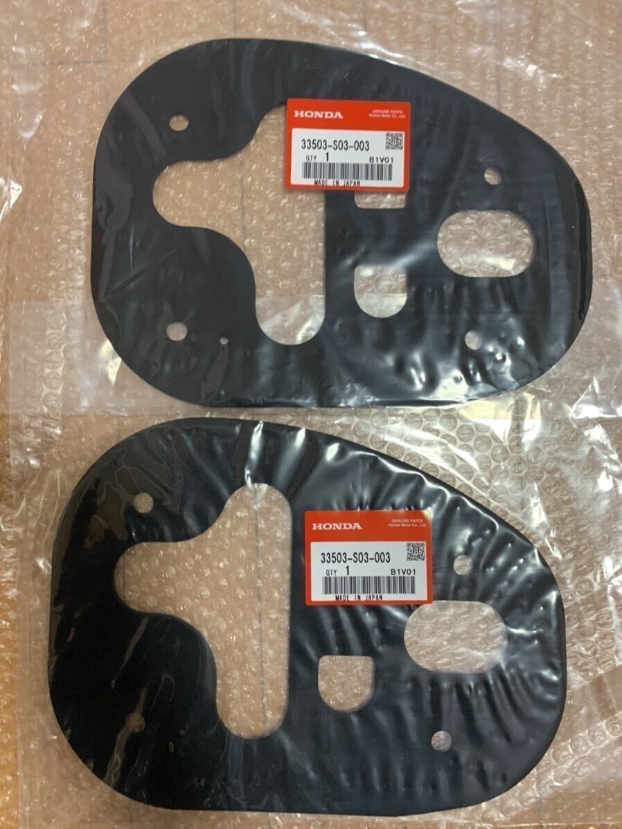 Honda Genuine 96-00 CIVIC Tail Lamp Gasket L&R Set 33503-S03-003 x 2 NEW