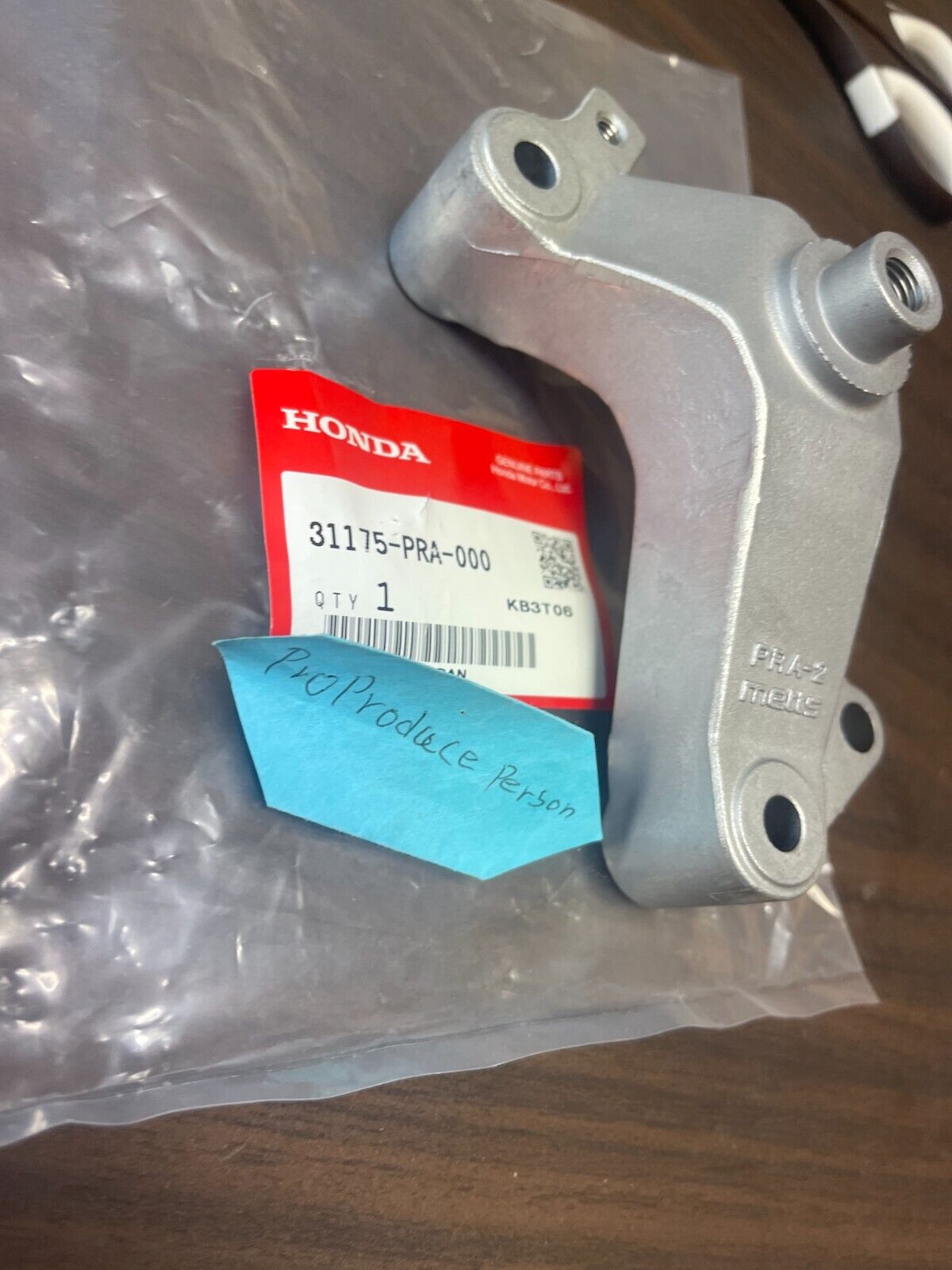 Genuine HONDA Drive Belt Idler Pulley Bracket Acura TSX Accord CL7/8/9 A/C OEM