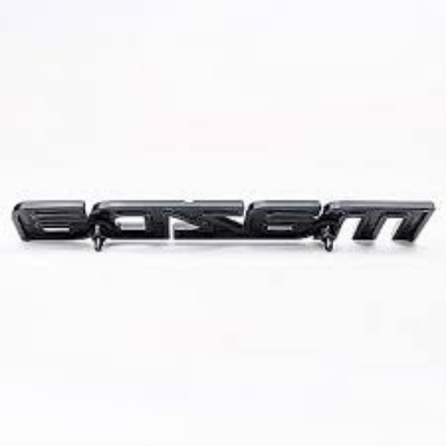 Genuine Mazda 1984-1985 RX-7 Front Bumper Black MAZDA Emblem Logo F023-51-770A