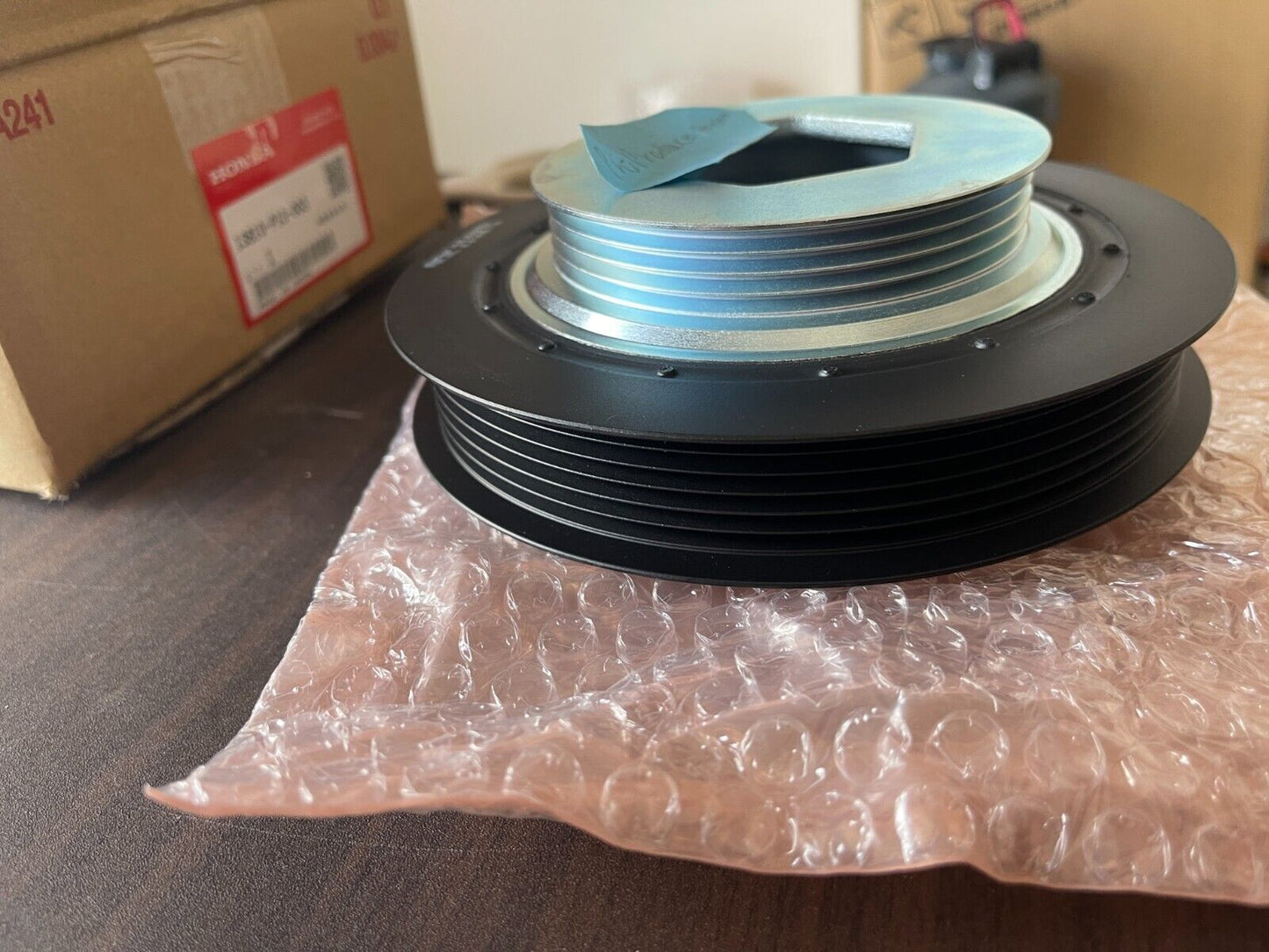 Genuine HONDA 13810-P13-003 CRANK PULLEY Accord Prelude H22 OEM New