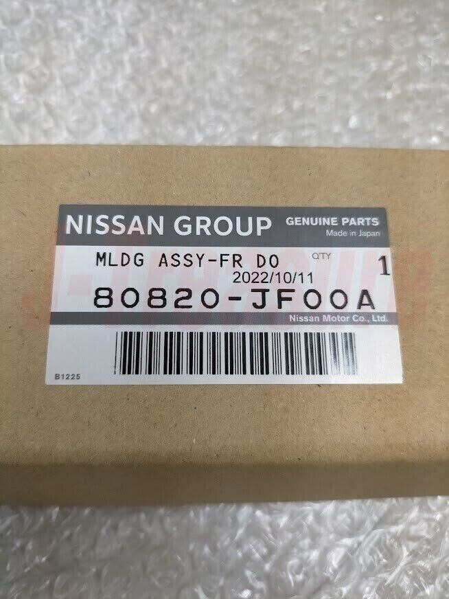 Nissan Genuine GT-R GTR R35 Front Door Outside Molding Assembly Set Japan New