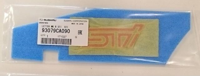 Subaru Genuine Rear Emblem Ornament Badge For BRZ 93079CA090 Japan New