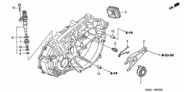 Genuine HONDA OEM ACURA RSX DC5 2002-2004 Speed Sensor Assy 78410-S6M-N01