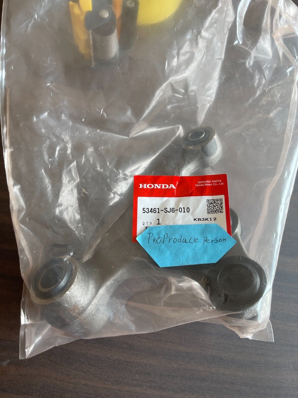 GENUINE HONDA STEERING CENTER ARM 53461-SJ6-010 ACTY TRUCK HA3 HA4 VAN STREET