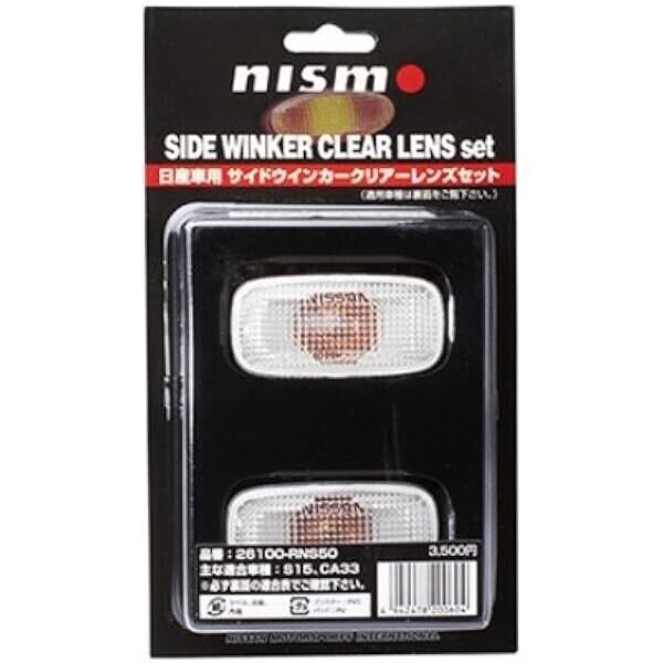 Genuine Nissan OEM nismo R33 R34 SKYLINE GTR GT-R Side Turn Signals Clear Lens