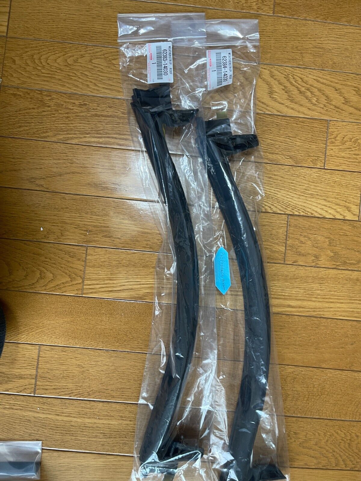 Genuine TOYOTA Supra JZA80 Targa Weatherstrip Roof Side Rail Left & Right