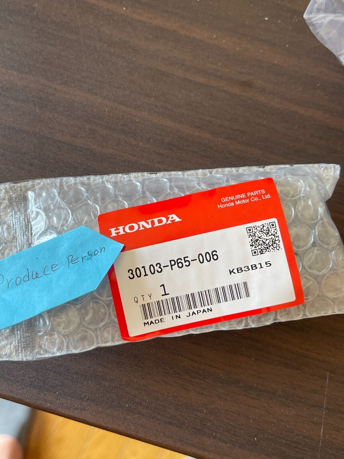 GENUINE HONDA Distributor Cap & Rotor Set 30102-P36-006 / 30103-P65-006