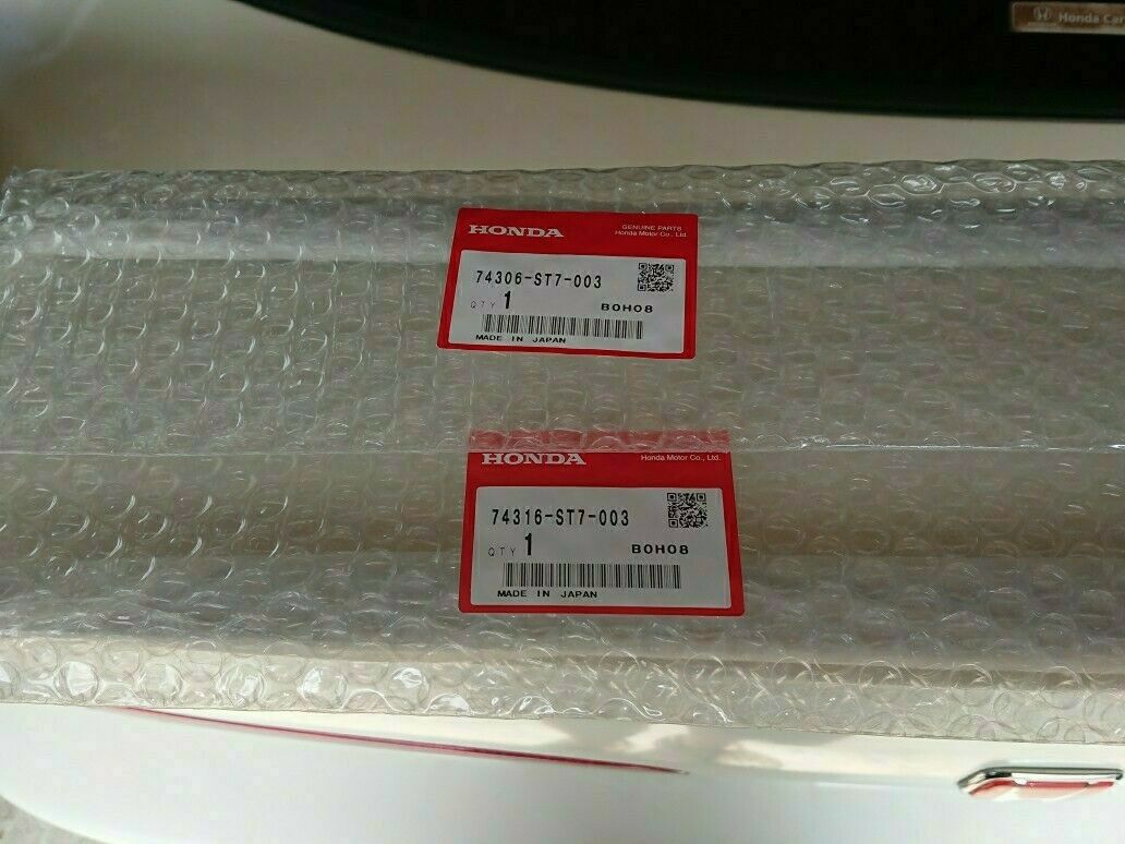 Genuine HONDA 94-01 ACURA INTEGRA DC1 DC2 Roof Side Molding Right & Left Set OEM